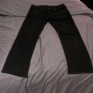 Buffalo David Bitton Jeans, Black, Size 32/30, Slim Straight Stretch